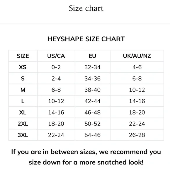 3026/6182 HeyShape Snatched Shapewear Bodysuit in Black - Picture 4 of 6